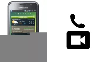 Hacer videollamadas con un Samsung I9001 Galaxy S Plus