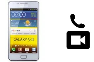 Hacer videollamadas con un Samsung I9100G Galaxy S II