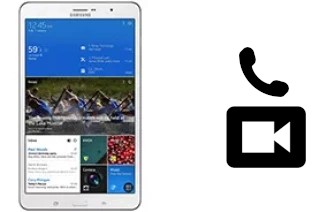 Hacer videollamadas con un Samsung Galaxy Tab Pro 8.4 3G/LTE