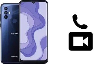 Hacer videollamadas con un Sharp Aquos V6 Plus