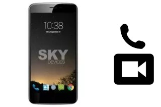 Hacer videollamadas con un Sky-Devices Sky Elite 5-5L Plus