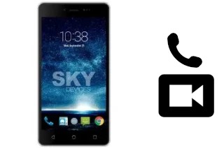 Hacer videollamadas con un Sky-Devices Sky Fuego 5-0 Plus