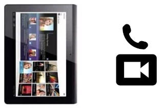 Hacer videollamadas con un Sony Tablet S