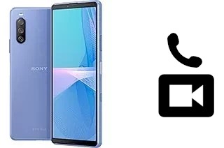 Hacer videollamadas con un Sony Xperia 10 III