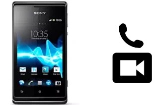 Hacer videollamadas con un Sony Xperia E dual