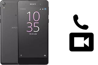 Hacer videollamadas con un Sony Xperia E5