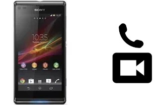 Hacer videollamadas con un Sony Xperia L