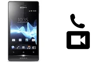 Hacer videollamadas con un Sony Xperia miro