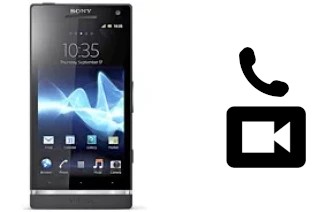 Hacer videollamadas con un Sony Xperia SL