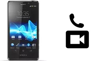 Hacer videollamadas con un Sony Xperia T