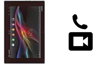 Hacer videollamadas con un Sony Xperia Tablet Z Wi-Fi