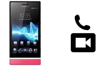 Hacer videollamadas con un Sony Xperia U