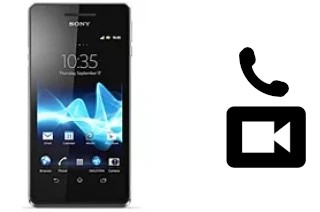 Hacer videollamadas con un Sony Xperia V