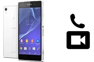 Hacer videollamadas con un Sony Xperia Z2