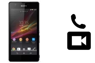 Hacer videollamadas con un Sony Xperia ZR