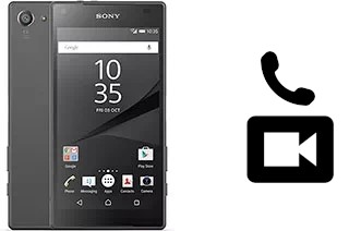 Hacer videollamadas con un Sony Xperia Z5 Compact