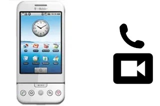 Hacer videollamadas con un T-Mobile G1