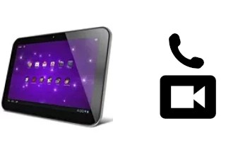 Hacer videollamadas con un Toshiba Excite 10 SE