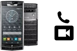 Hacer videollamadas con un Vertu Signature Touch