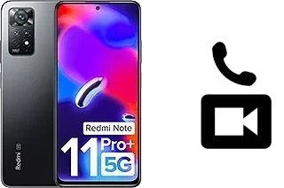 Hacer videollamadas con un Xiaomi Redmi Note 11 Pro+ 5G