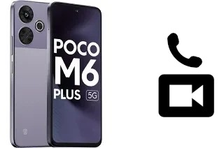 Hacer videollamadas con un Xiaomi Poco M6 Plus