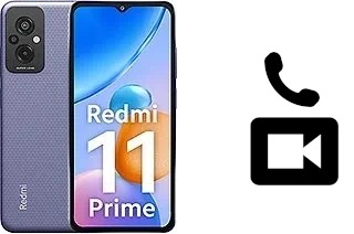 Hacer videollamadas con un Xiaomi Redmi 11 Prime