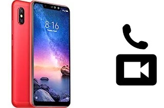 Hacer videollamadas con un Xiaomi Redmi Note 6 Pro