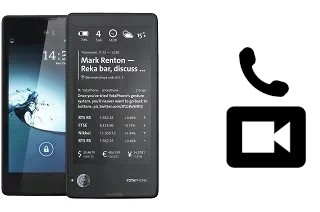 Hacer videollamadas con un Yota YotaPhone