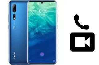 Hacer videollamadas con un ZTE Axon 10 Pro