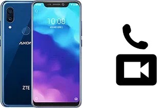 Hacer videollamadas con un ZTE Axon 9 Pro