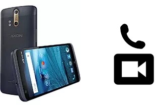 Hacer videollamadas con un ZTE Axon Pro