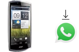 Cómo instalar WhatsApp en un Acer CloudMobile S500