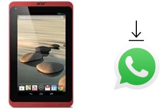 Cómo instalar WhatsApp en un Acer Iconia B1-721