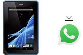 Cómo instalar WhatsApp en un Acer Iconia Tab B1-A71