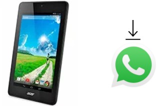 Cómo instalar WhatsApp en un Acer Iconia One 7 B1-730