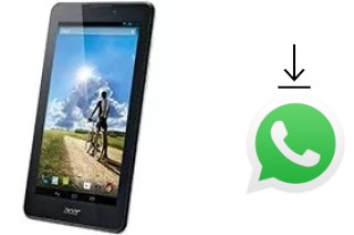 Cómo instalar WhatsApp en un Acer Iconia Tab 7 A1-713HD