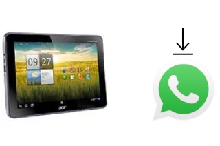 Cómo instalar WhatsApp en un Acer Iconia Tab A700