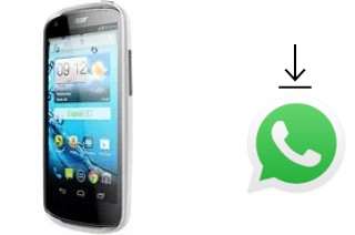 Cómo instalar WhatsApp en un Acer Liquid E1