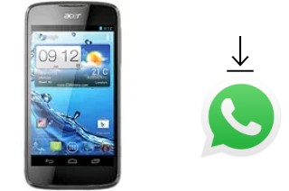 Cómo instalar WhatsApp en un Acer Liquid Gallant E350