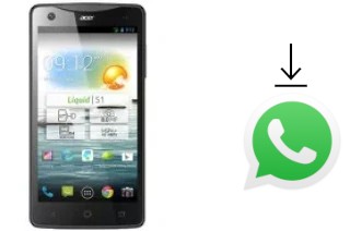 Cómo instalar WhatsApp en un Acer Liquid S1