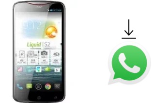 Cómo instalar WhatsApp en un Acer Liquid S2