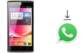 Cómo instalar WhatsApp en un Acer Liquid Z5