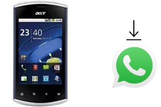 Cómo instalar WhatsApp en un Acer Liquid mini E310