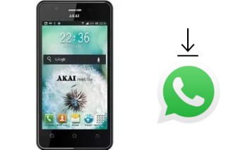 Cómo instalar WhatsApp en un Akai K40