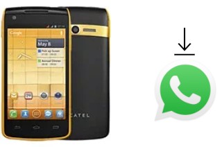 Cómo instalar WhatsApp en un alcatel OT-992D