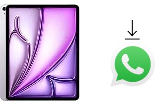 Cómo instalar WhatsApp en un Apple iPad Air 13 (2024)