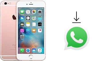 Cómo instalar WhatsApp en un Apple iPhone 6s Plus