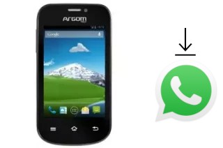 Cómo instalar WhatsApp en un Argom E310