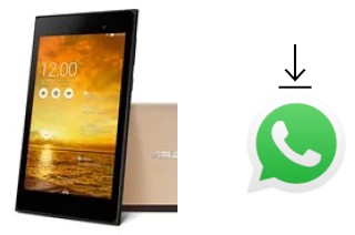 Cómo instalar WhatsApp en un Asus Memo Pad 7 ME572C