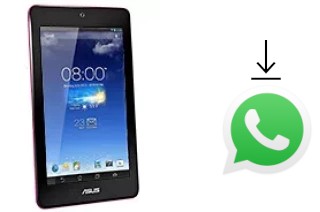 Cómo instalar WhatsApp en un Asus Memo Pad HD7 16 GB